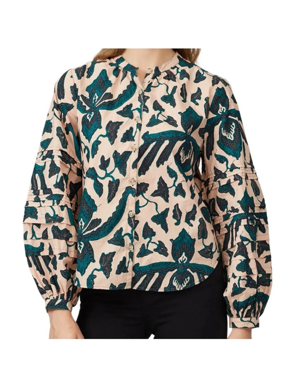 Ulla Johnson Floral Melati Blouse